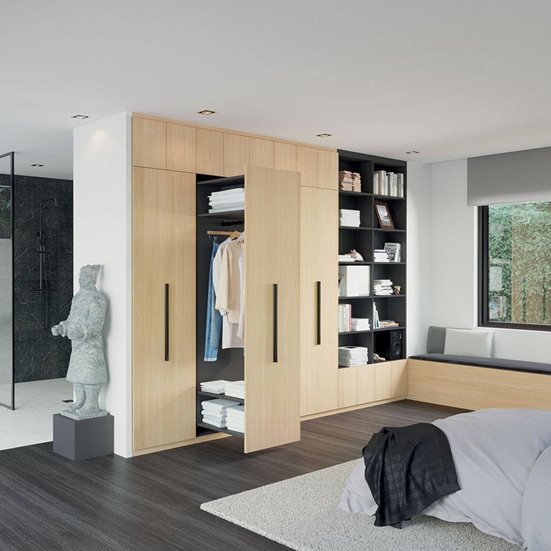 Agencement sur mesure de dressing haut de gamme Le Lavandou
